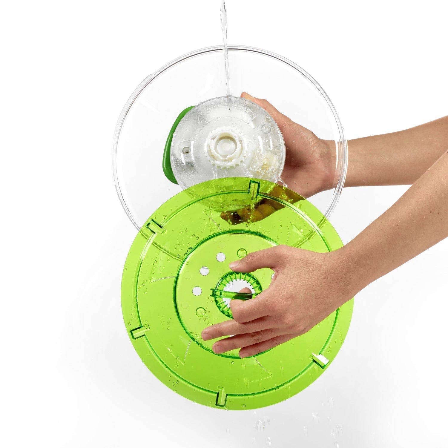DKHB [Zyliss, Cole & Mason, Swissmar, AdHoc, Ken Hom] - Wholesale Kitchen Tool/Gadget - Zyliss Easy Spin 2 Aquavent Salad Spinner4
