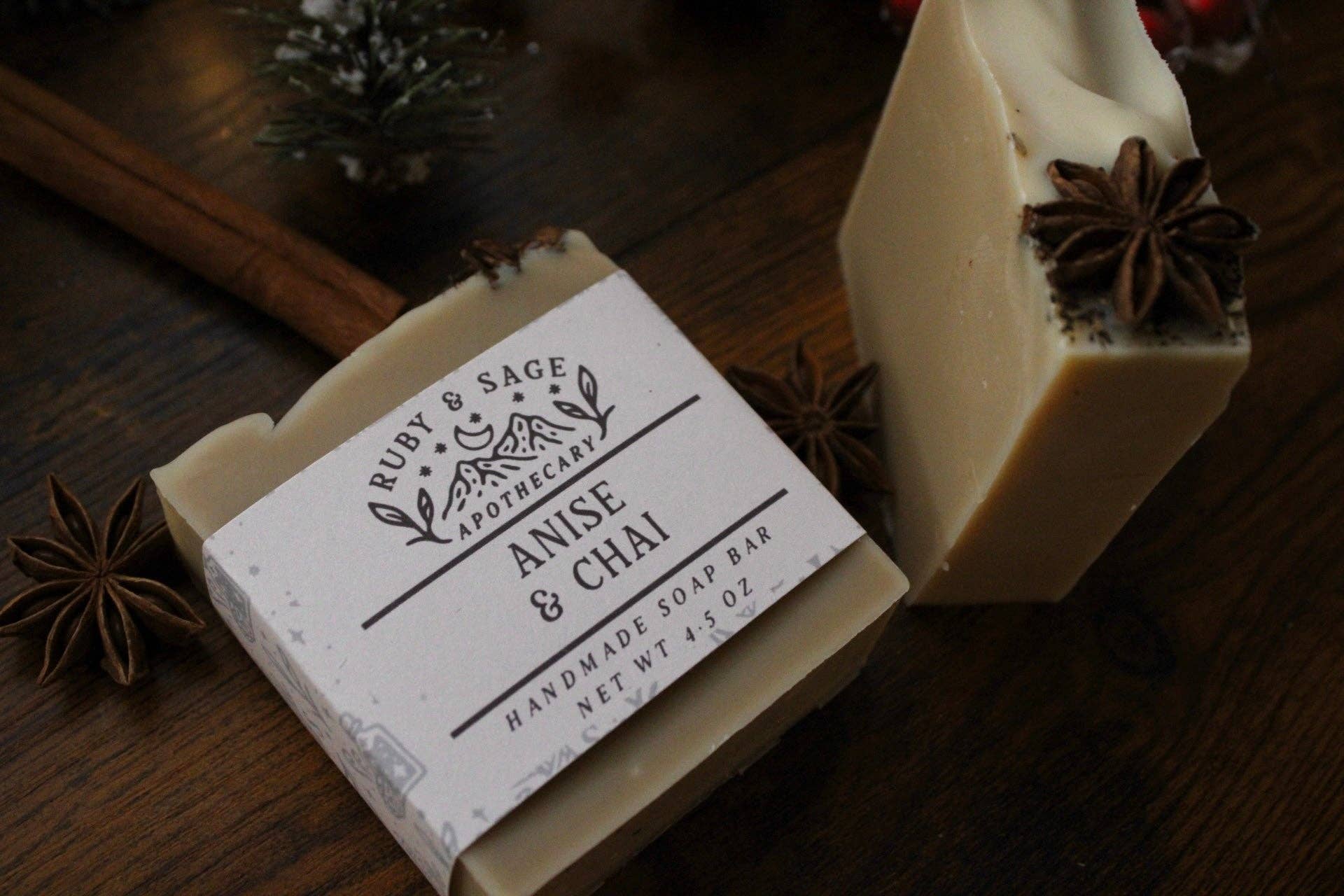 Ruby & Sage Apothecary - Wholesale Bar Soap - Anise & Chai Soap0