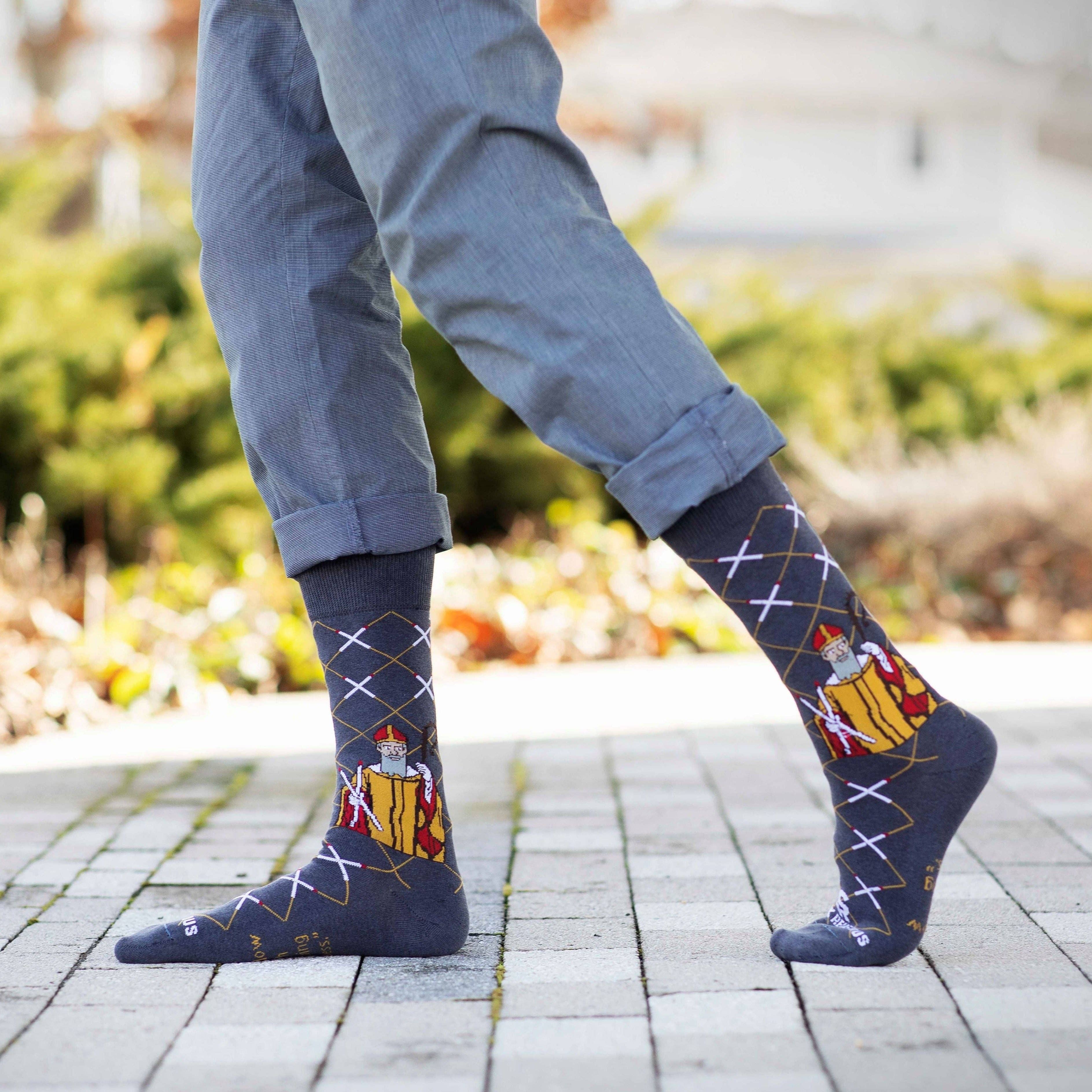Sock Religious - Wholesale Socks - Unisex - St. Blaise Adult Socks1