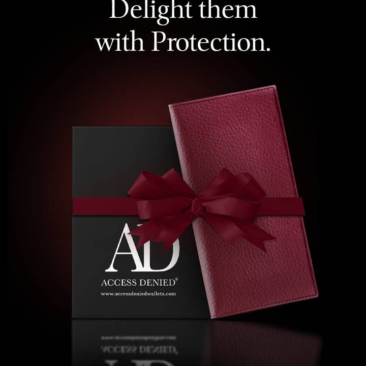 Access Denied Accessories - Wholesale Wallet - Unisex - Genuine Leather Checkbook Cover For Women &Men RFID Blocking13