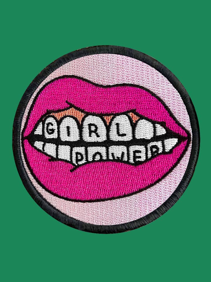 Velcro Patch Girl Power for wholesale by WOOLF WITH ME®
