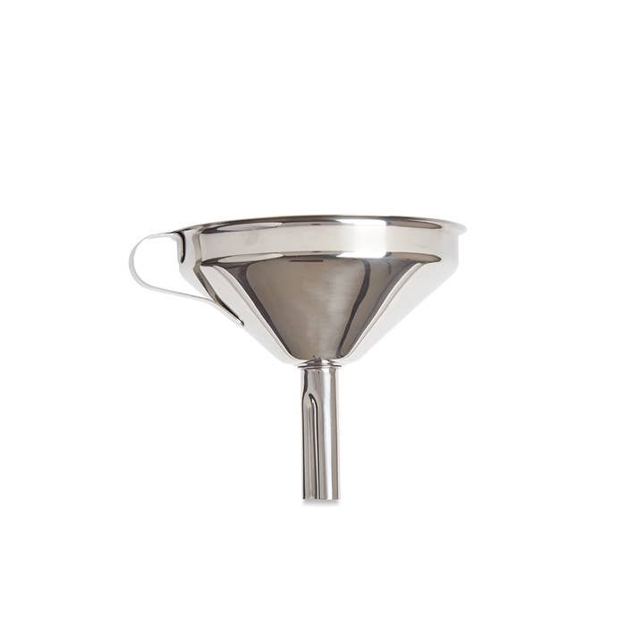 Fox Run Brands - Wholesale Funnel - Fox Run Stainless Steel Funnel with Removable Strainer, 5"