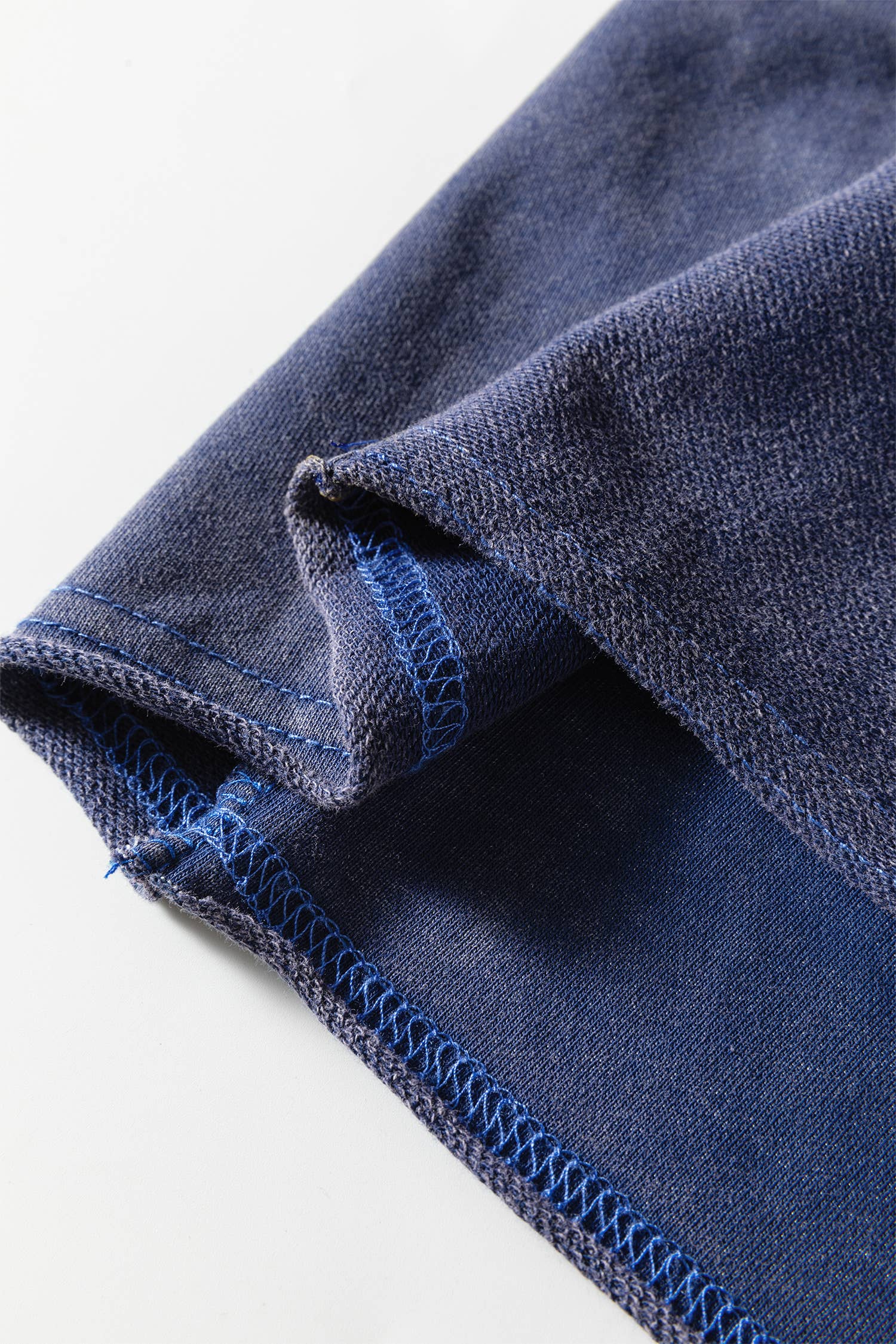 Suhkasana - Wholesale Pants - Women's - Women's Black Mineral Wash Wide Leg Patchwork Pants25