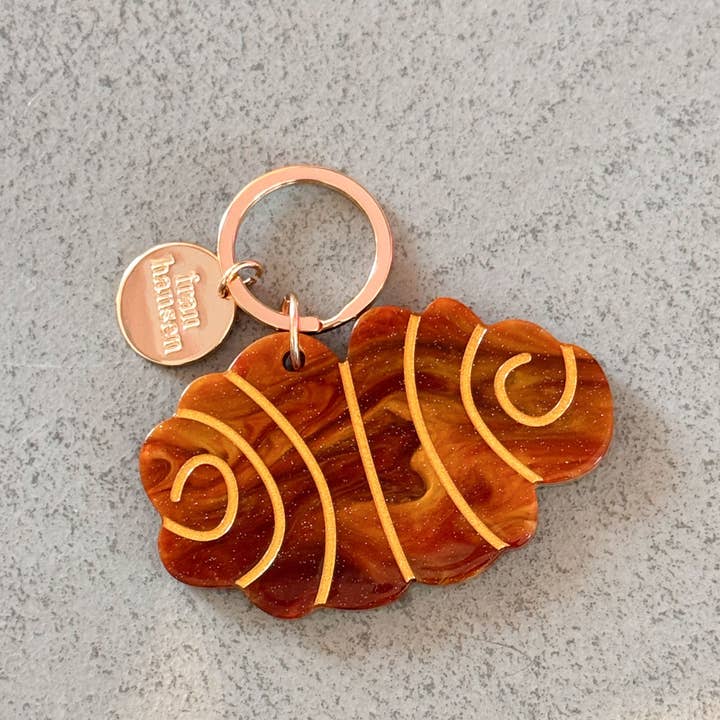 Frau Hansen - Wholesale Keychain - Unisex - Keychain Franzbrötchen (pack of 6 pieces)3