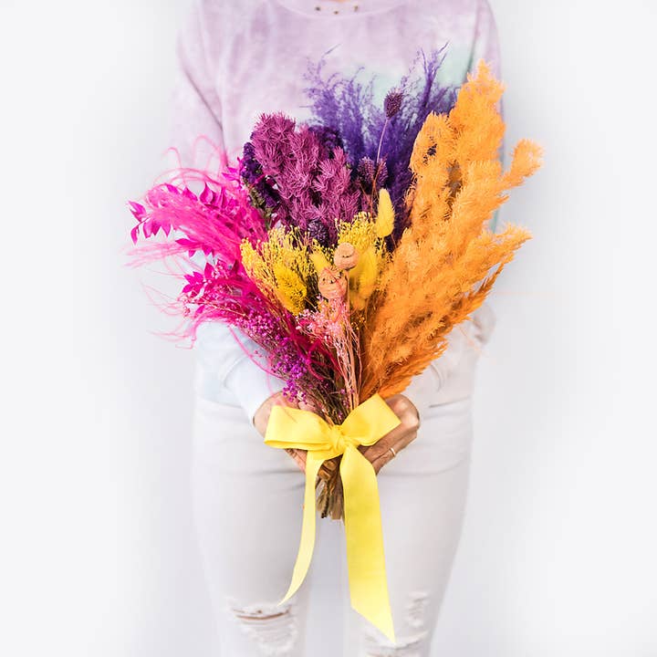 Zodiac Bouquet - Sagittarius - Dried Flower Bouquet for wholesale by Seed Floral