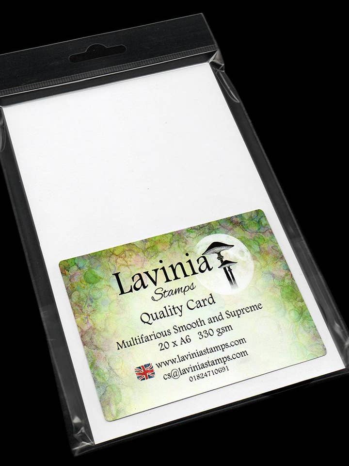 Multifarious Card A6 (4.1 x 5.8 in) white 20 sheets for wholesale by Ecstasy Crafts Distributing