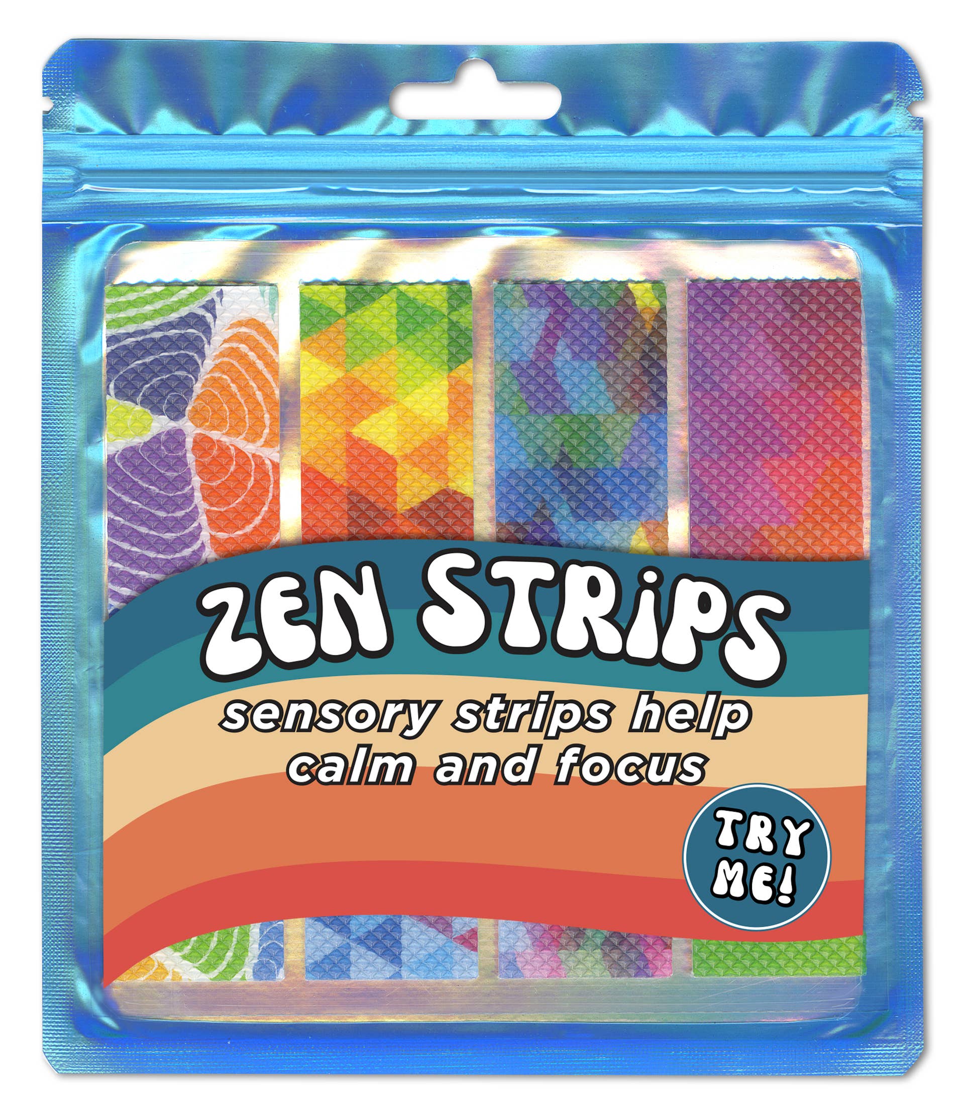 TPG Creations / The Pencil Grip - Wholesale Fidget Toy - Kids - Zen Strips - Bumpy Brights S3 TPG-856