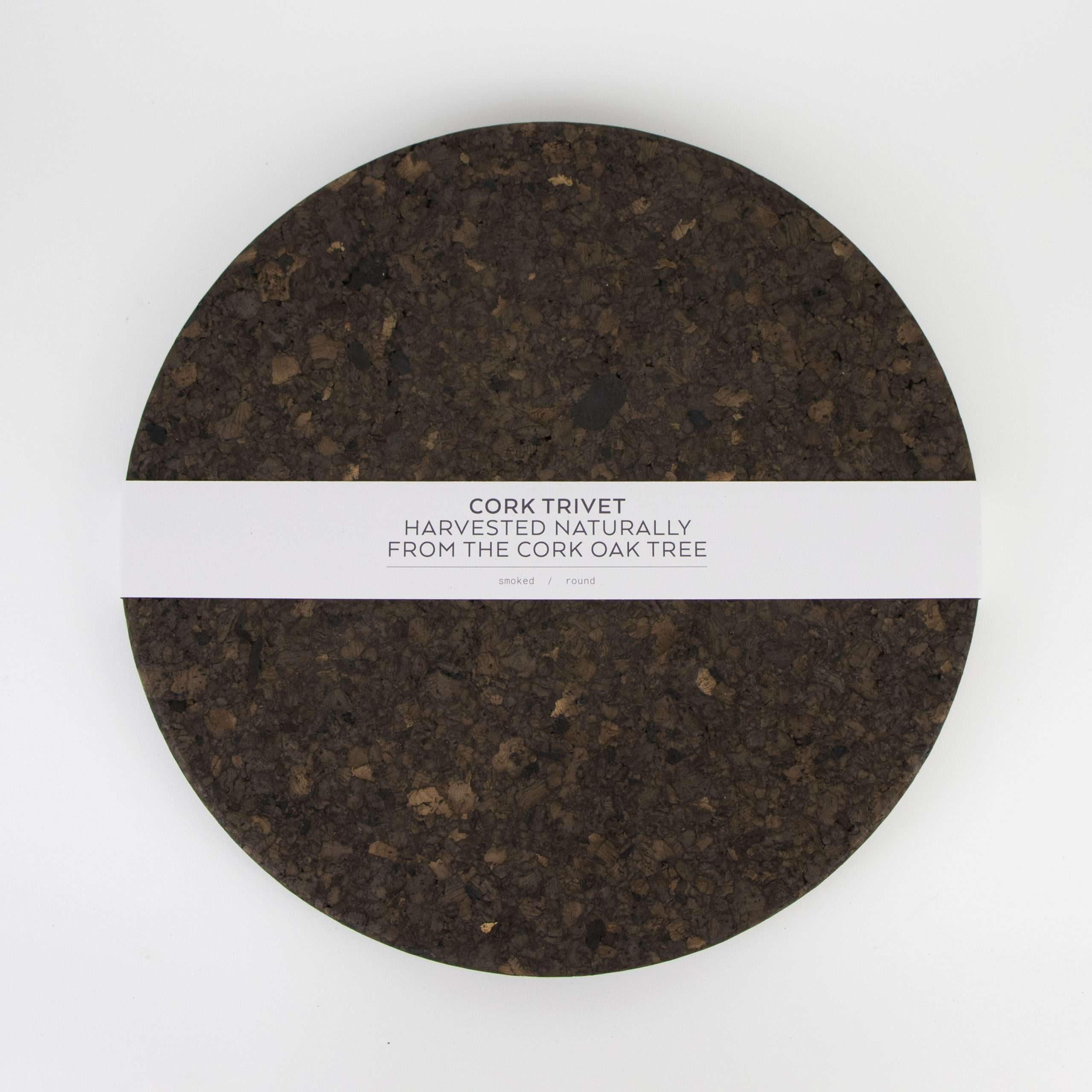 LIGA - Wholesale Trivet - Smoked Cork Trivet - Large  / Sustainable Homeware & Gifts3