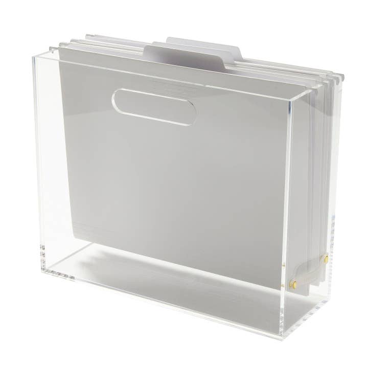 russell+hazel - Wholesale Desk Organizer - Acrylic File Box Slim3