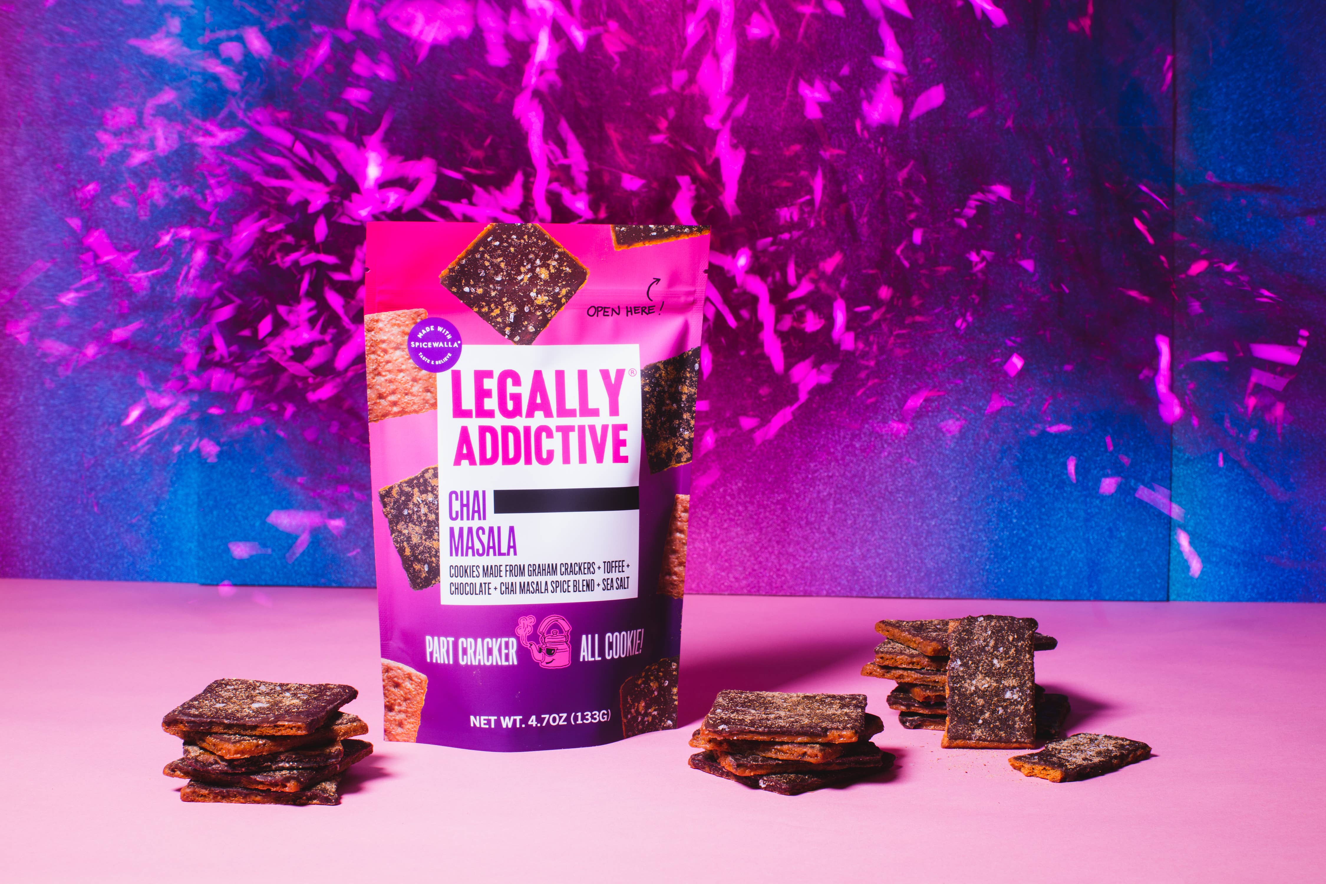 Legally Addictive Foods - Wholesale Crackers - Chai Masala5