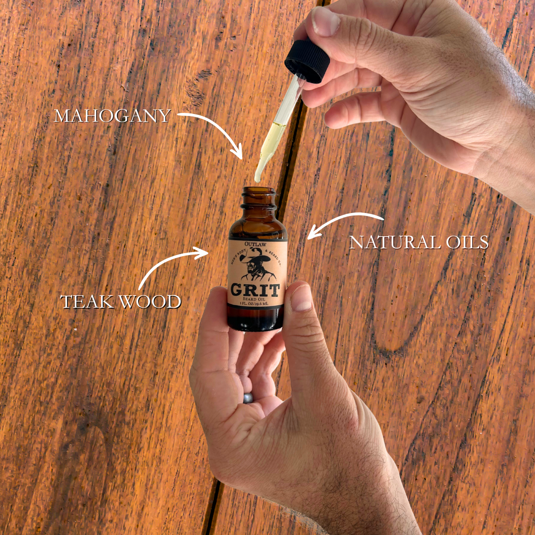 GRIT Soap Supply – Großhandel Bartpflegeprodukte – Outlaw-Bartöl1