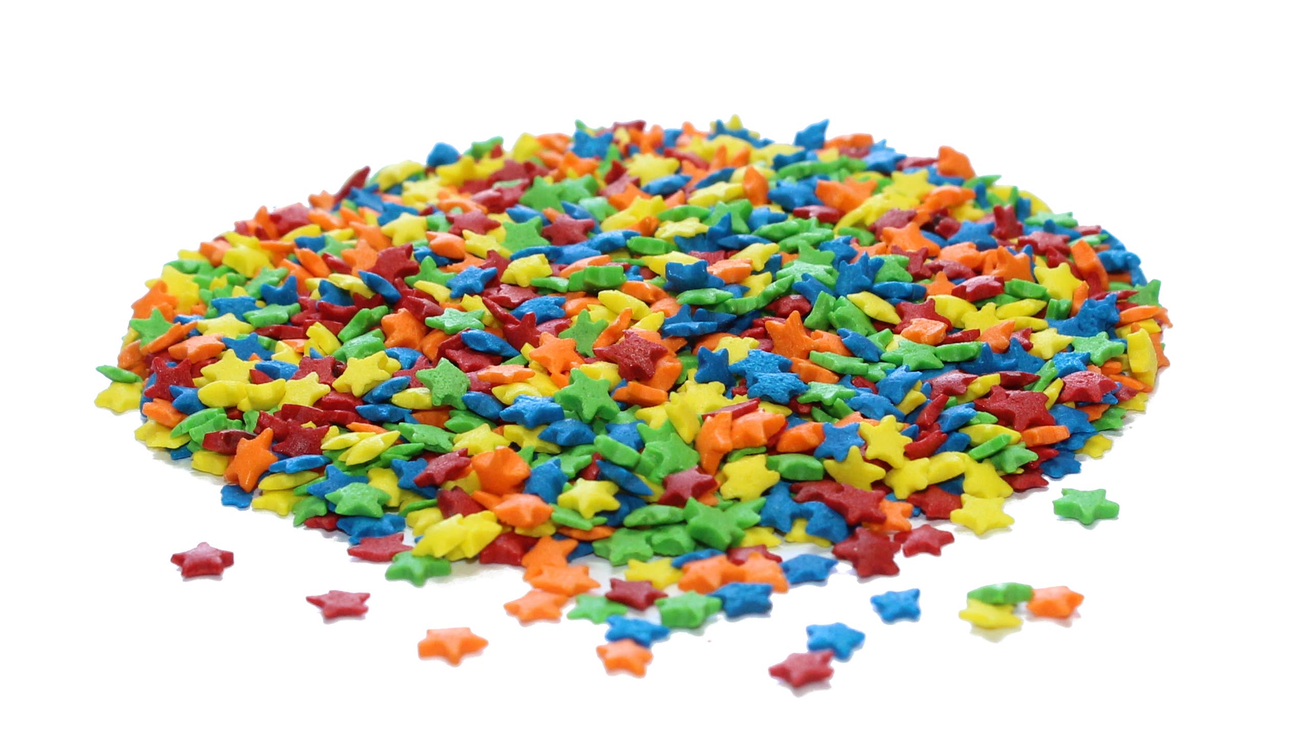Pepper Creek Farms - Wholesale Sprinkles - Rainbow Stars 4.2 Oz.1