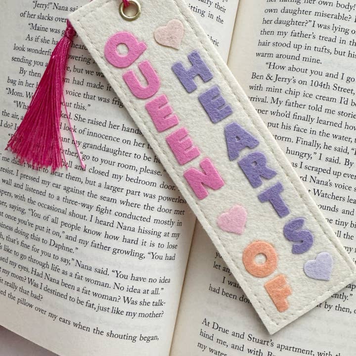 Segnalibro Regina di Cuori (Rosa) per la vendita all'ingrosso da parte di Milo & Mollie