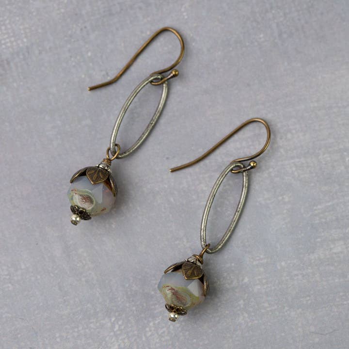 Anne Vaughan Designs Jewelry - Wholesale Dangle Earrings - Venetian Dreams Czech Glass Dangle Earrings0