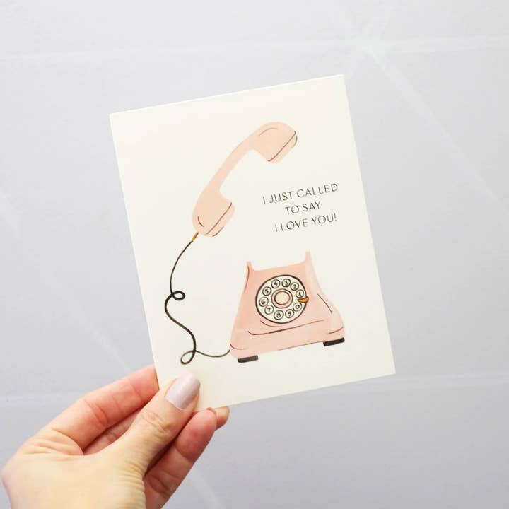 Paige & Willow - Vente Cartes de déclaration d'amour - Carte d'appel d'amour1