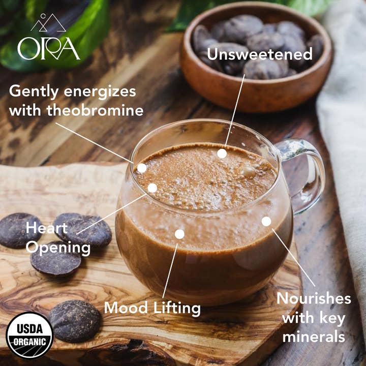 Ora Cacao - Wholesale Hot Cocoa Mix/Kit - Vibrant Vitality Cacao - Organic Ceremonial Chocolate2