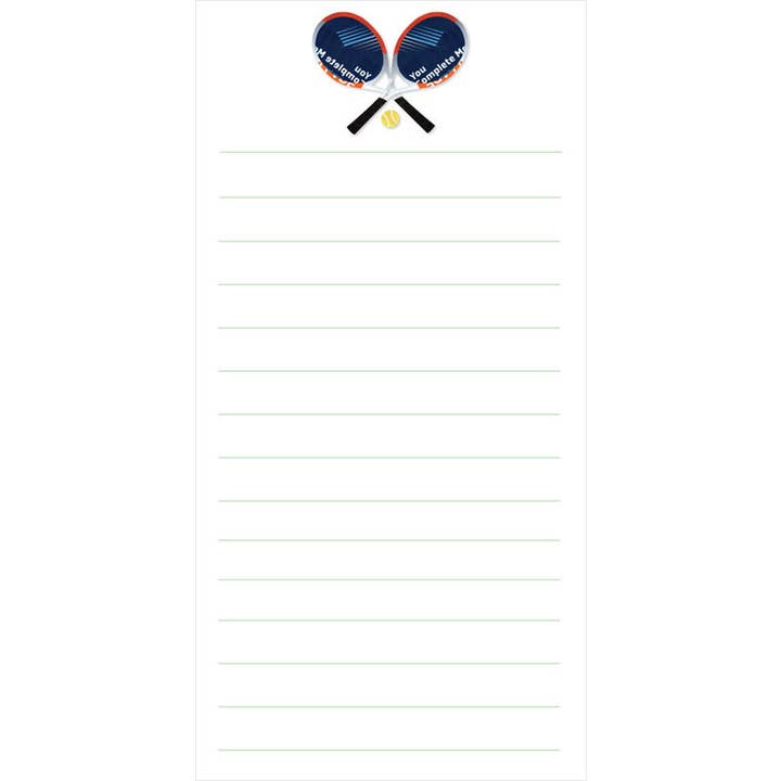 "Note Pad Tennis" – A Must-Have for Tennis Enthusiasts for wholesale by Lilybart LLC