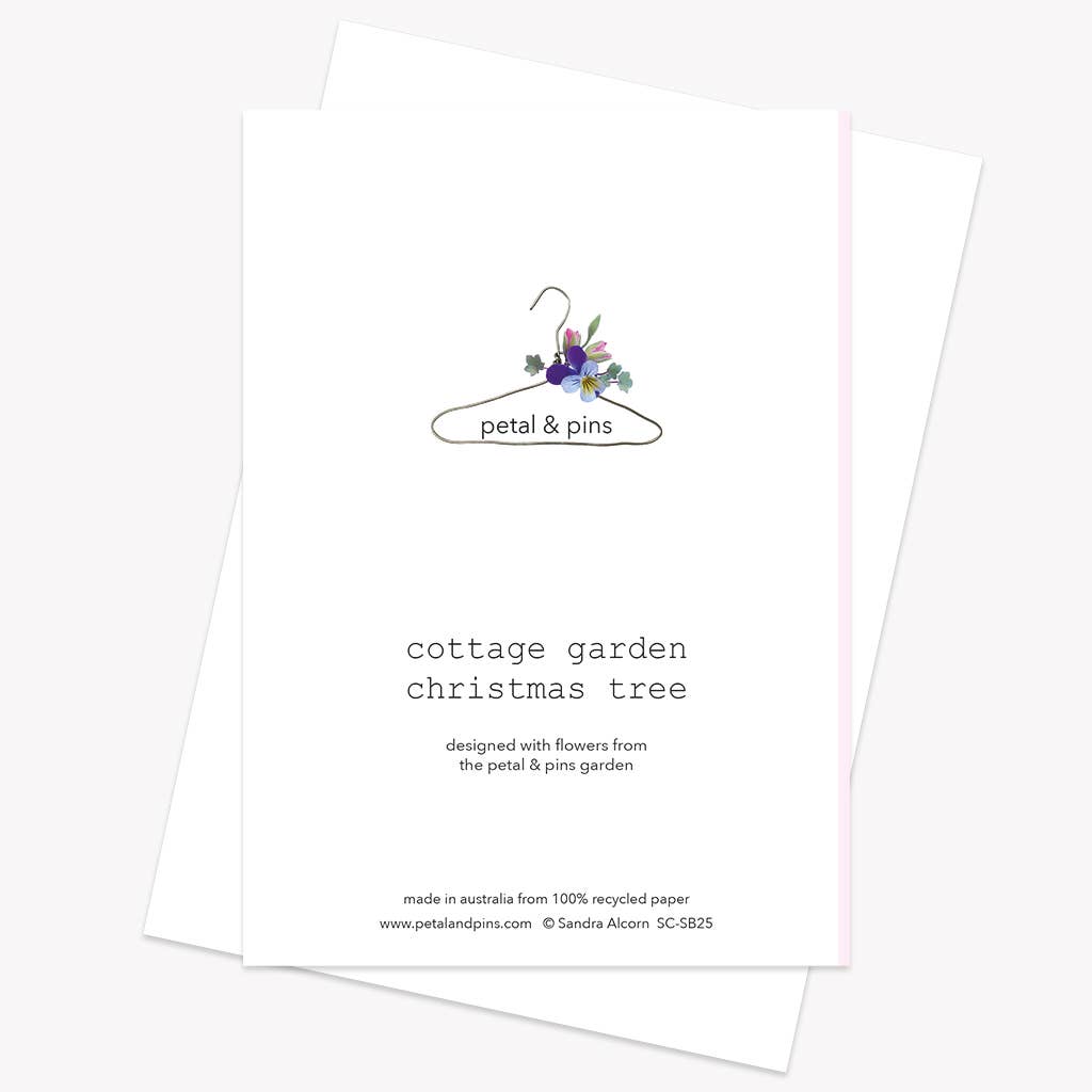 petal & pins – Engroshandel Julekort – Cottage Garden julekort1