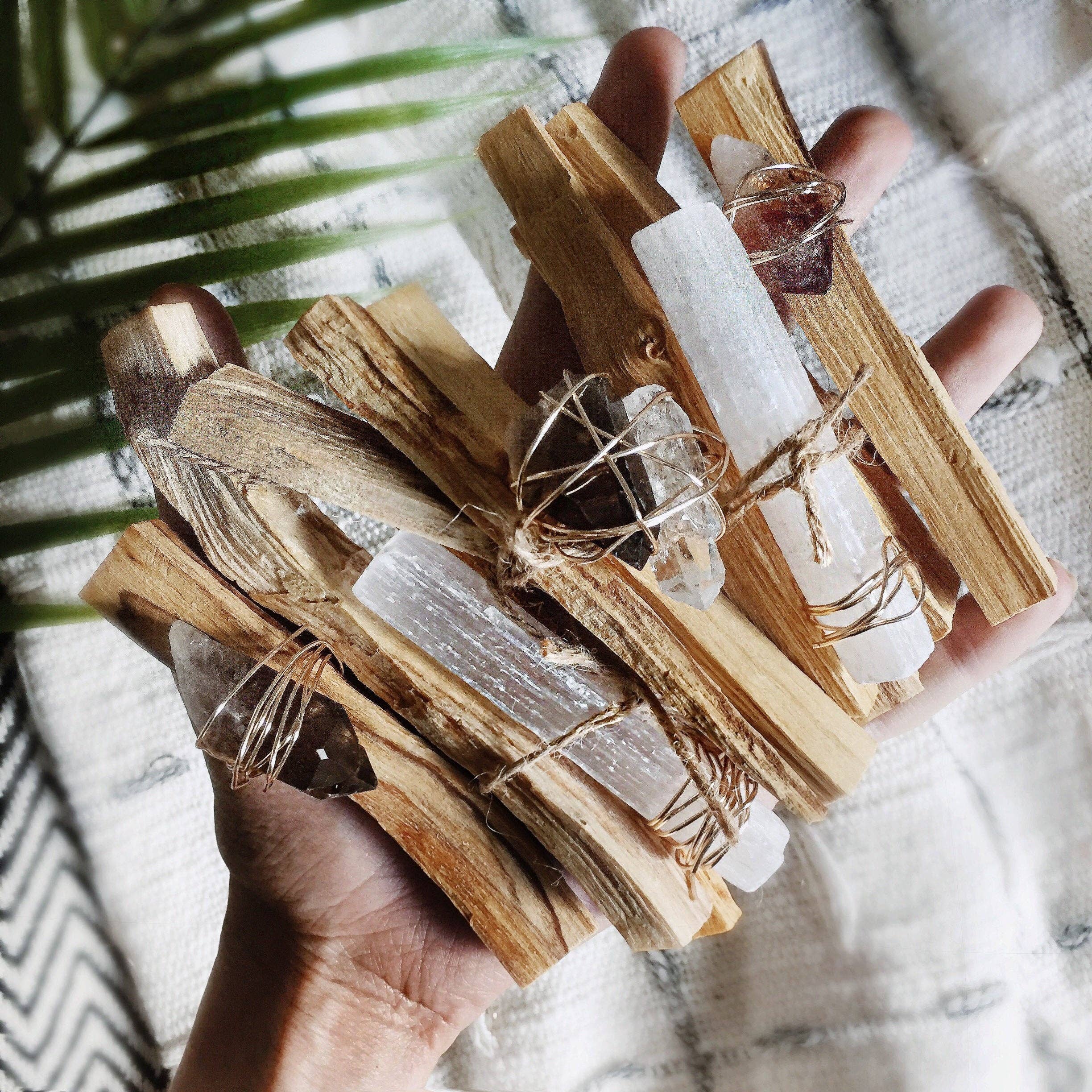 Terra Soleil - Wholesale Sage Bundle - Palo Santo Crystal Kit3