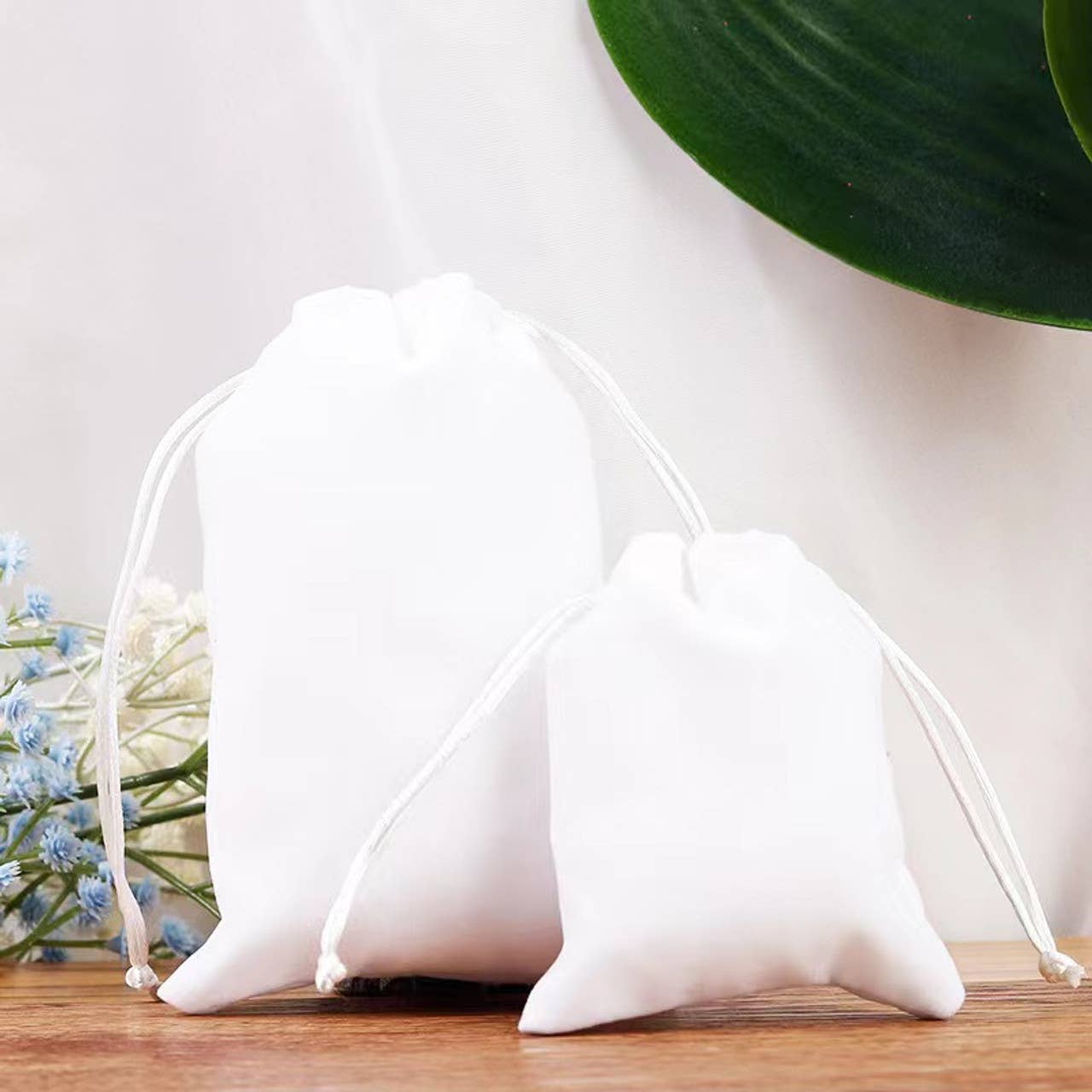 Zakka - Wholesale Gift Bag - 100pcs Velvet Pouch Jewelry Gift Bag 4"x5.5" 6