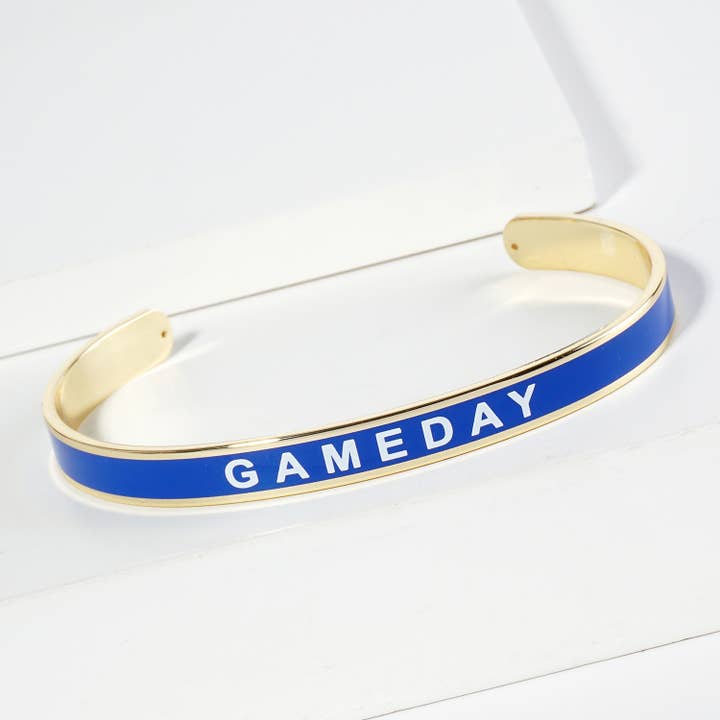 Lou & Co - Wholesale Cuff Bracelet - Enamel Gameday Cuff Bracelet20