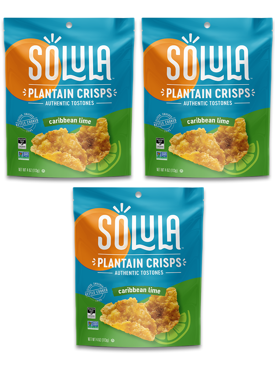 Solula - Wholesale Chips - Caribbean Lime  Plantain Crisps10