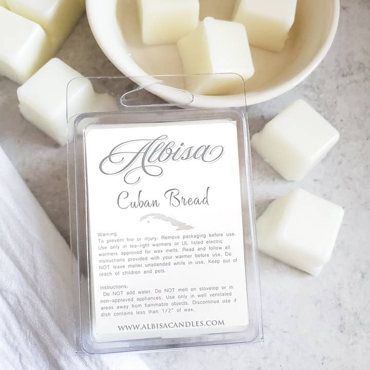Cuban Bread Wax Melt for wholesale by Albisa Candles