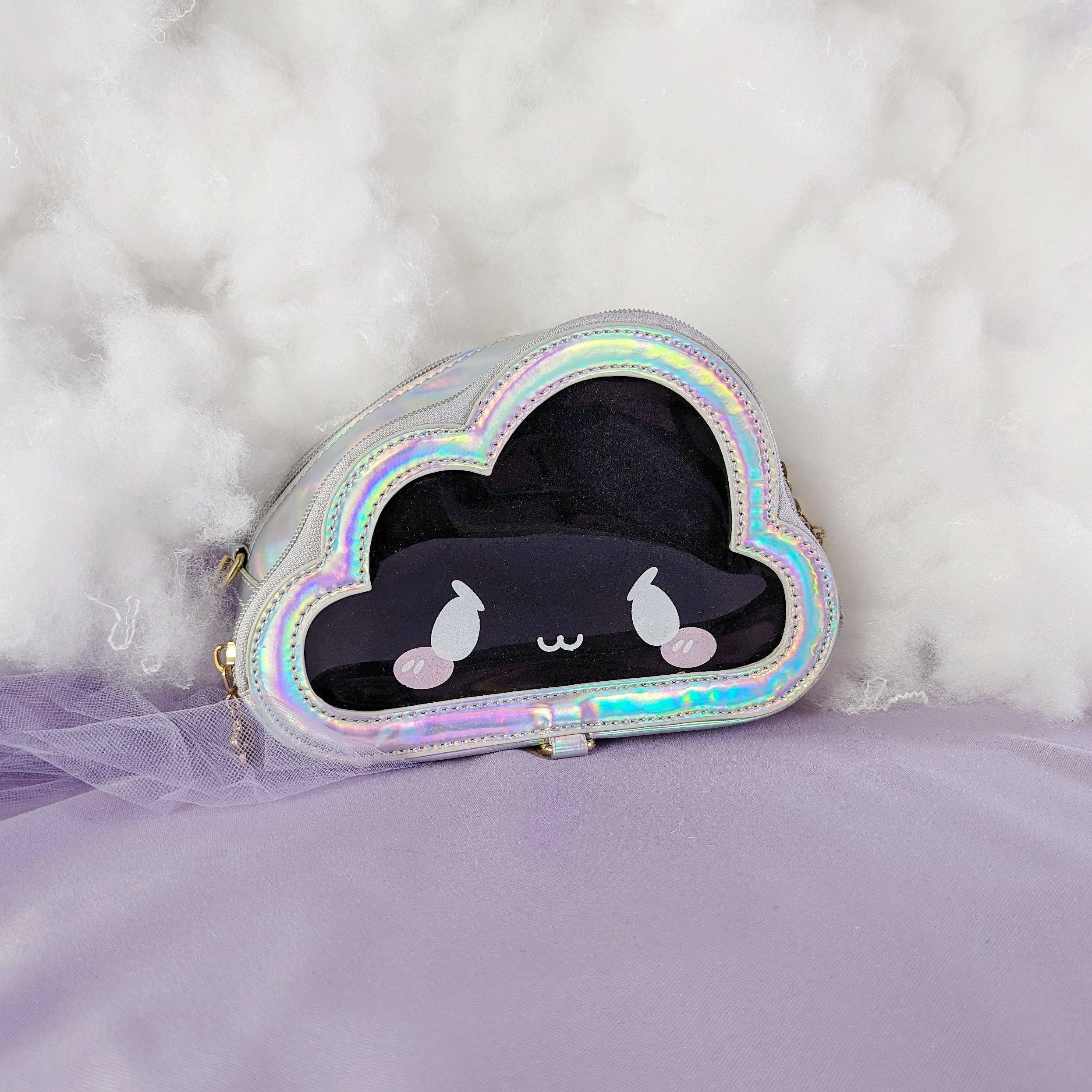 Kittynaut - Wholesale Crossbody Bag - Women's - Cloud Ita Bag - Holographic - Small3
