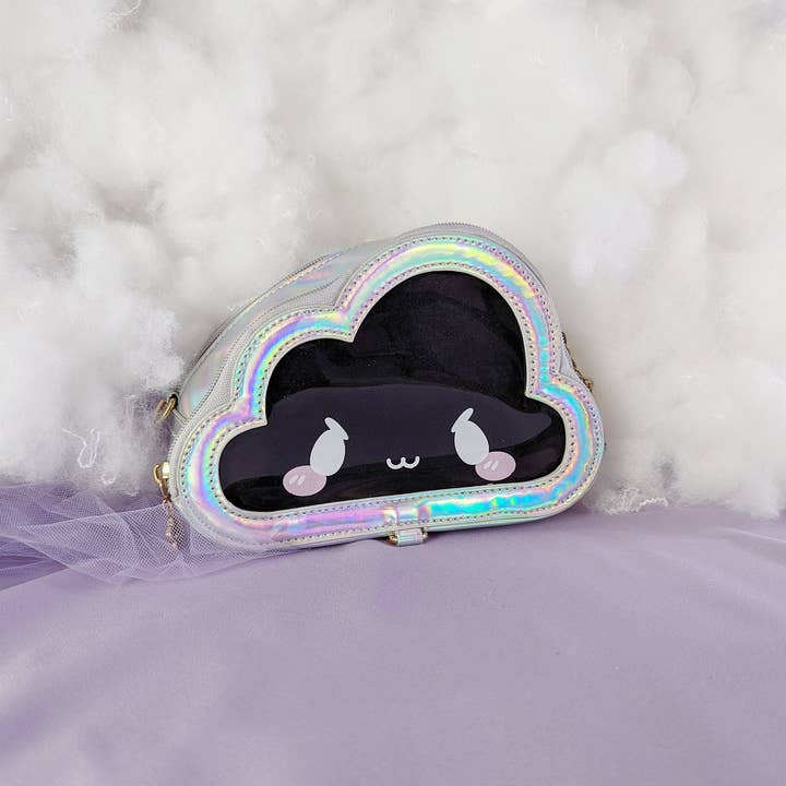 Kittynaut - Wholesale Crossbody Bag - Women's - Cloud Ita Bag - Holographic - Small3