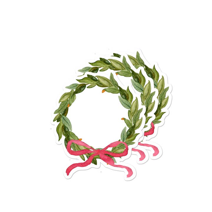 Magnolia Wreath Place Cards | Set of 8 for wholesale by Ellen Davis Creative