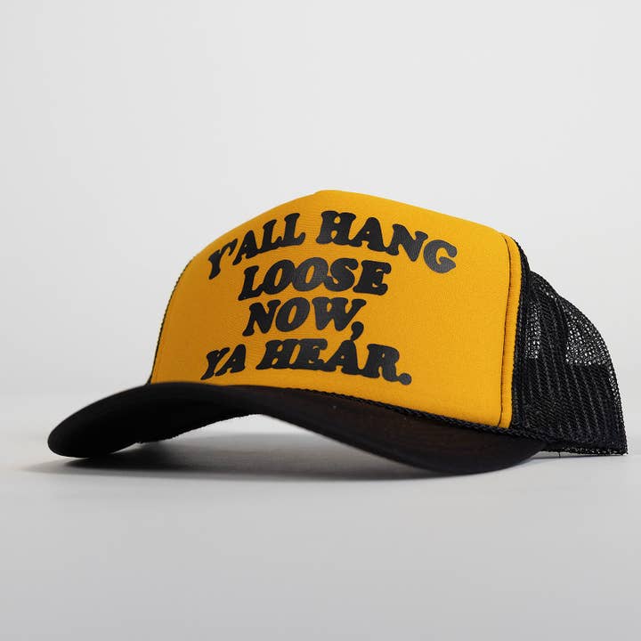 Chapéu Y'all Hang Loose Trucker por atacado de N.B. GOODS