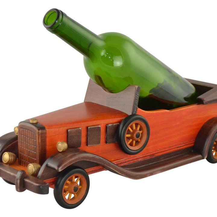 15" ORANGE ANTIQUE CAR for wholesale by Three Star IM/EX Inc.