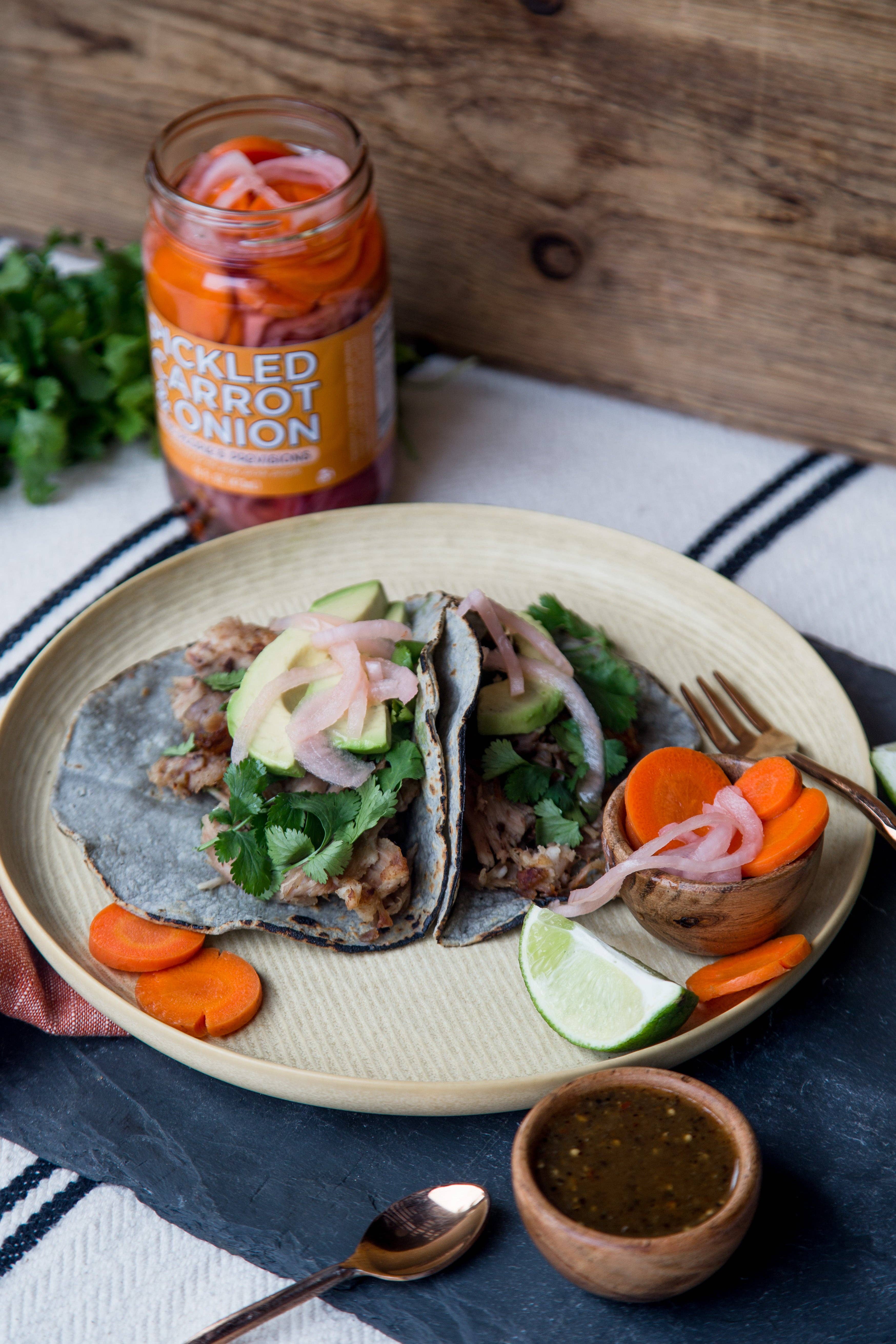 The People's Provisions - Wholesale Pickled Vegetables - Pickled Carrot & Onion 16oz5