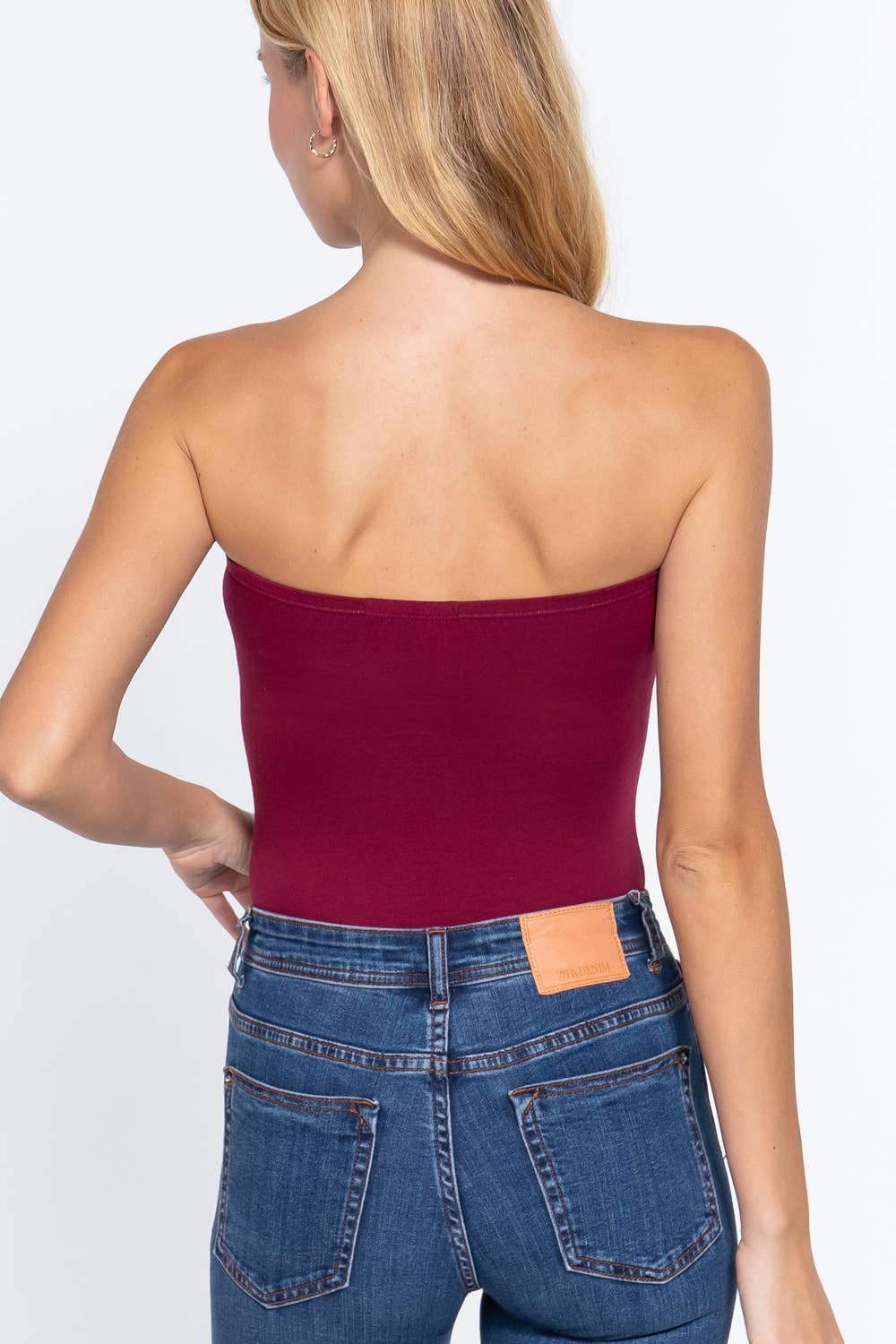 Active Basic | Active USA - Wholesale Bodysuit - Women's - Tube Cotton Spandex Jersey Bodysuit11