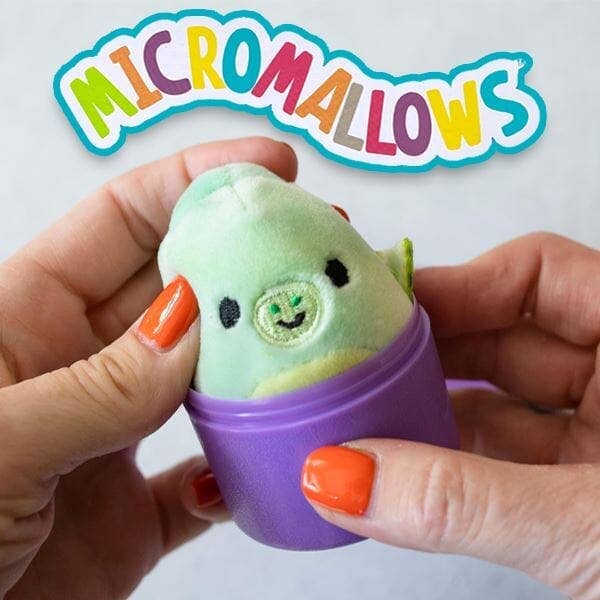 Showcase - Wholesale Stuffed/Plush Toy - Kids & Baby - Squishmallows Micromallows 2.5" Plush Blacklight Mystery Squad Blind Capsules (1pc)