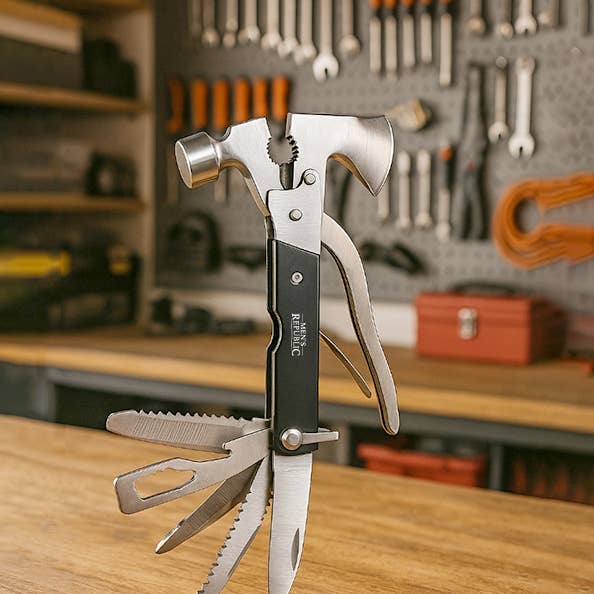 Men's Republic Multi Tool - Hammer & Axe Combo and other Purchase Wholesale hand tool. Free Returns & Net 60 Terms on Faire trending on Faire.