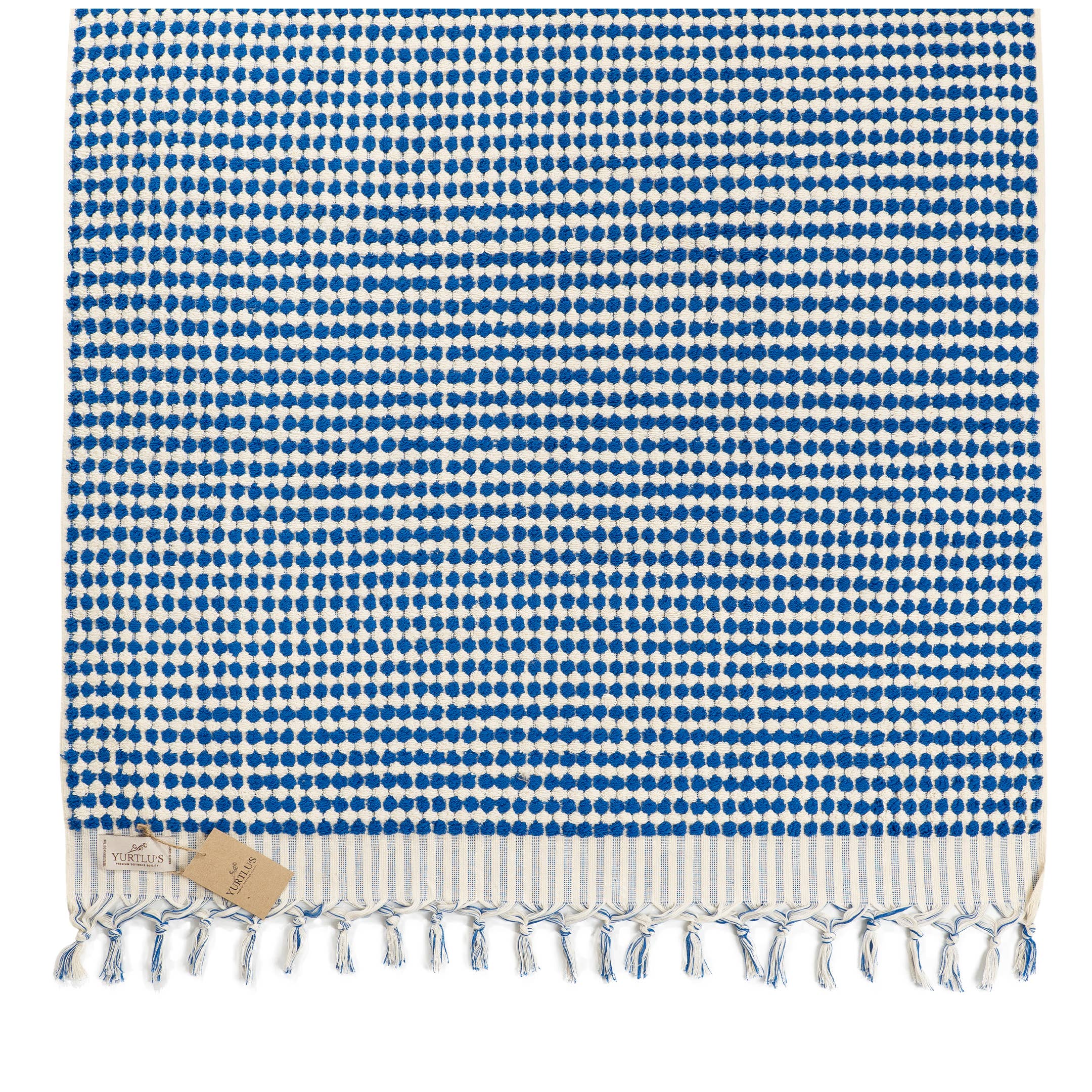 YURTLUS - Wholesale Badhanddoek - Badhanddoek 36 x 70, strandlaken, zachte dikke handdoek, badhanddoek voor de badkamer 36 x 70, strandlaken, zachte dikke handdoek, biologisch, badkamerbubbel - blauw 2