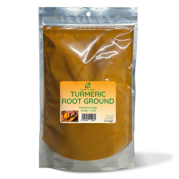 Herb To Body - Wholesale Herbs - Turmeric Root Ground - 1lb
