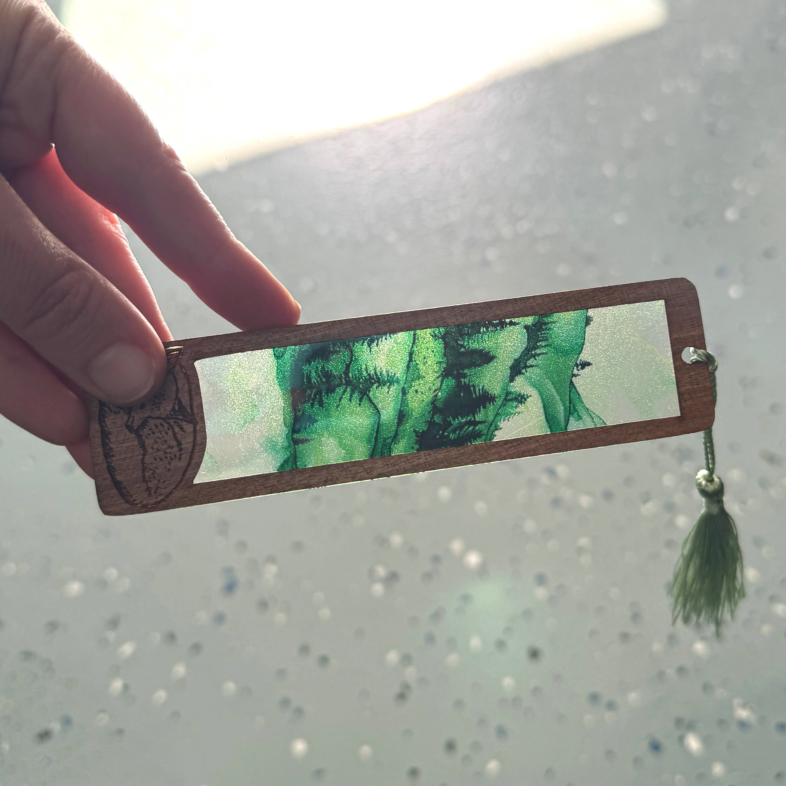 Art by Sharell - Wholesale Bookmark - Fox Bookmark | Wood & Acrylic Tassel Bookmark4