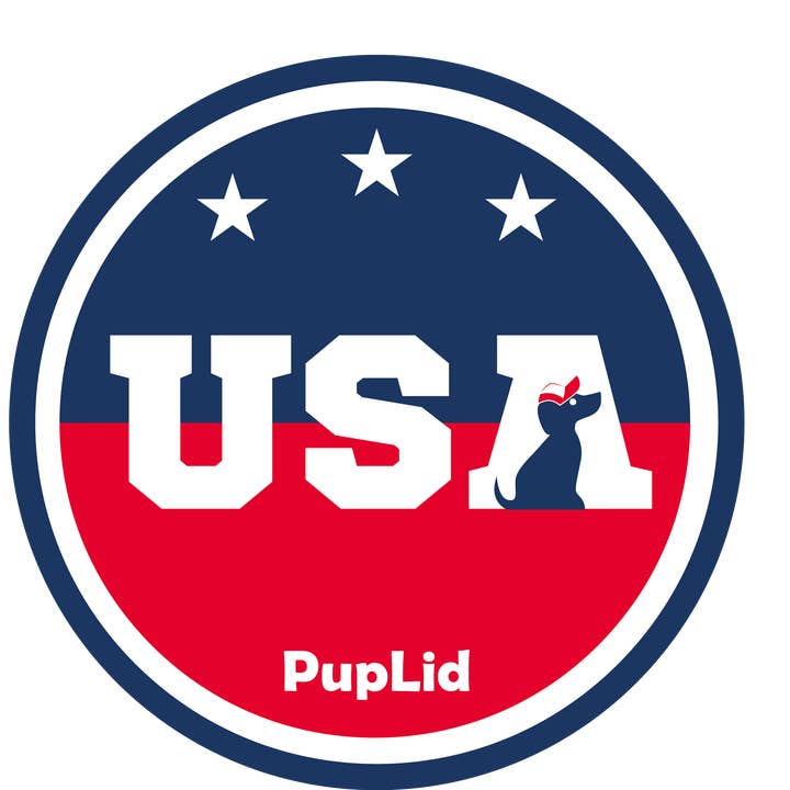 PupLid - Wholesale Pet Hat - Dog - USA Stars Design l Trucker Hat for Dogs
