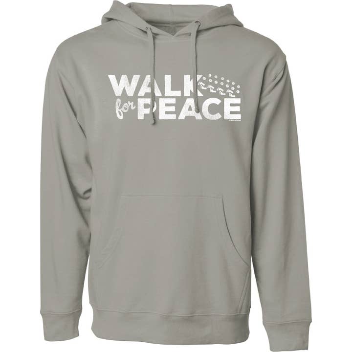 Walk for Peace Prints - Sweatshirt Pullover Hoodie for wholesale by Teddy the Dog