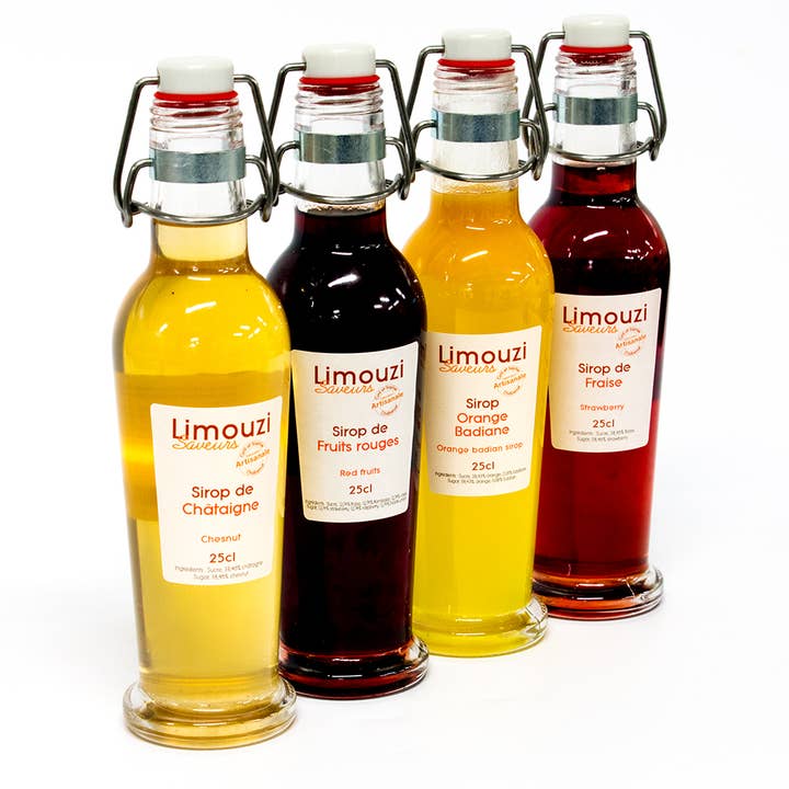 Limouzi Saveurs - Wholesale Flavored Syrup - Chestnut syrup 25cl1