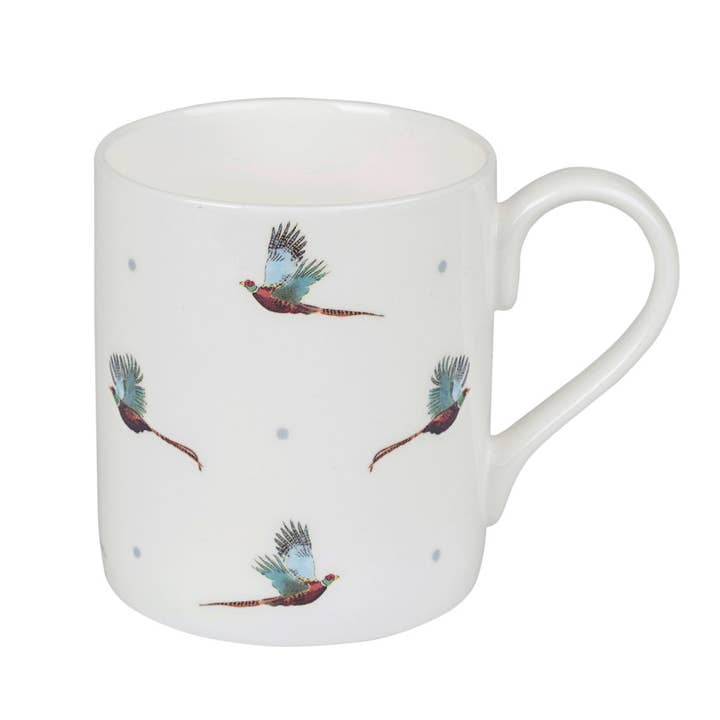 Flying Pheasant Mug for wholesale by Sophie Allport