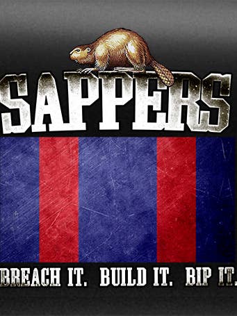 Sappers Build Breach BIP Vehicle Bumper Sticker for wholesale by Canada for Victory