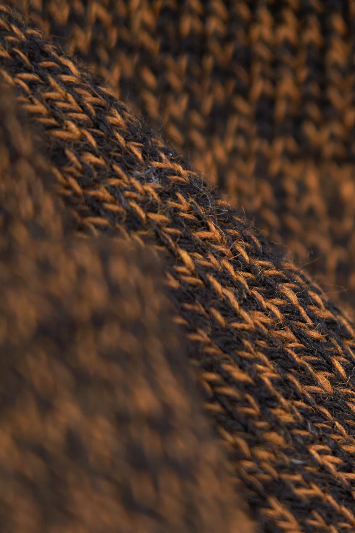 Upstate Stock – Großhandel Beanie – Unisex – Rust Melange Ragg Woll Mütze3