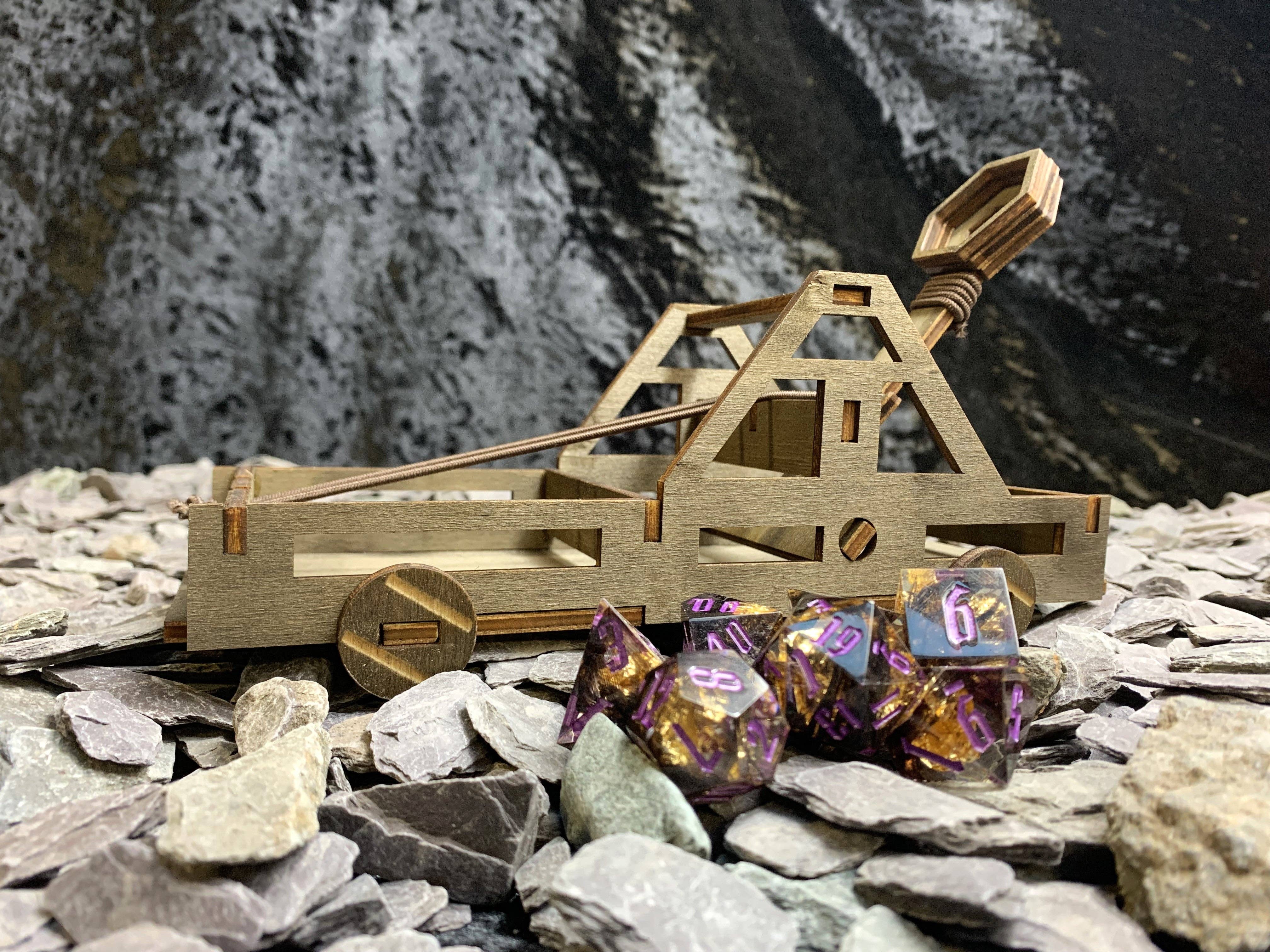 Fandomonium - Wholesale Dice - Wooden Dice Catapult/ Dice Launcher4