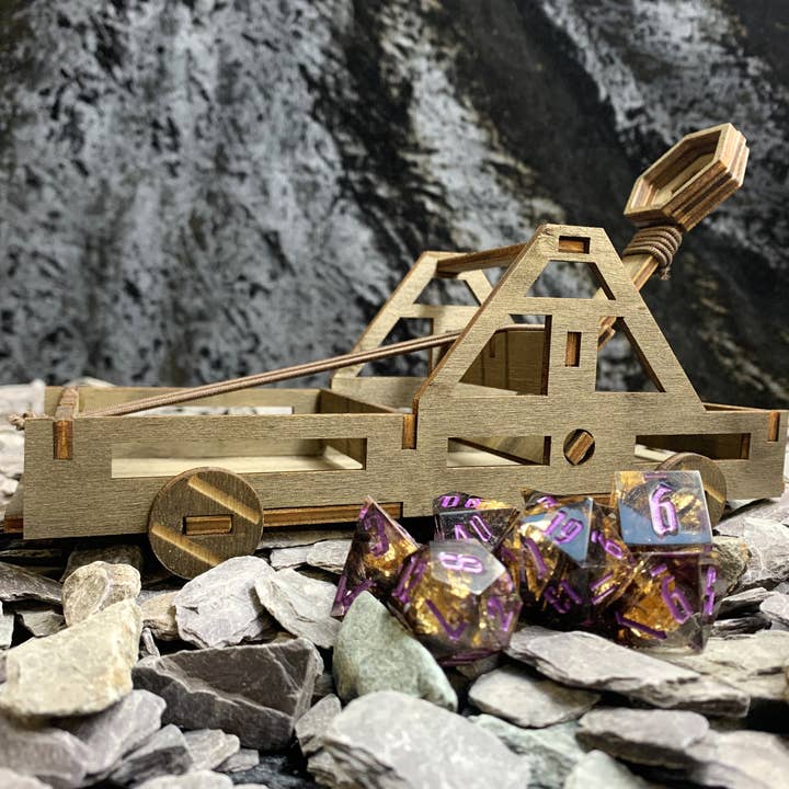 Fandomonium - Wholesale Dice - Wooden Dice Catapult/ Dice Launcher4