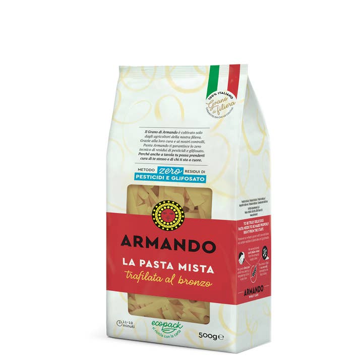 Armando – wholesale Pasta – Mixed Pasta, 100% Italian Durum Wheat Semolina Pasta