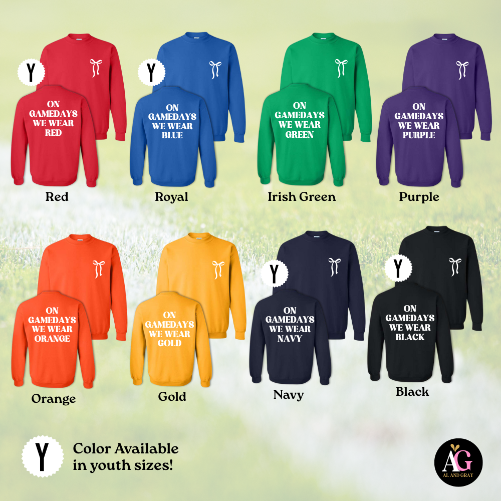 Al + Gray Graphic Tees - Wholesale Graphic Sweatshirt - Women's - On Gamedays We Wear2