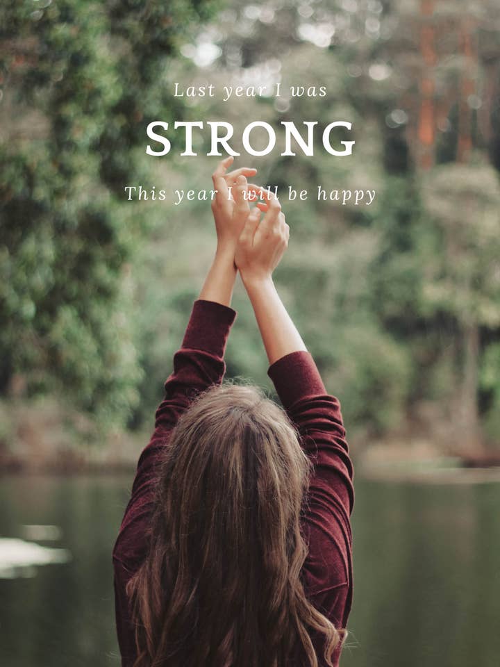 Eco postcard (recycled paper) Strong and happy for wholesale by Mookstories